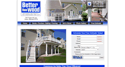 Desktop Screenshot of betterthanwood.com